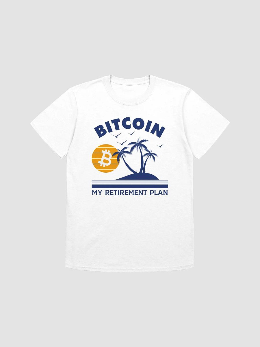 Tropical Bitcoin Retirement T-Shirt product image (1)