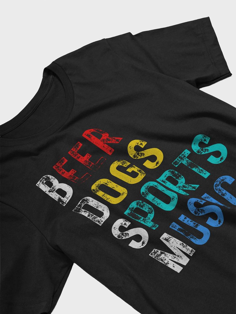 Beer Dogs Sports Music T-Shirt - Fun BDSM Party Gift Tee product image (3)