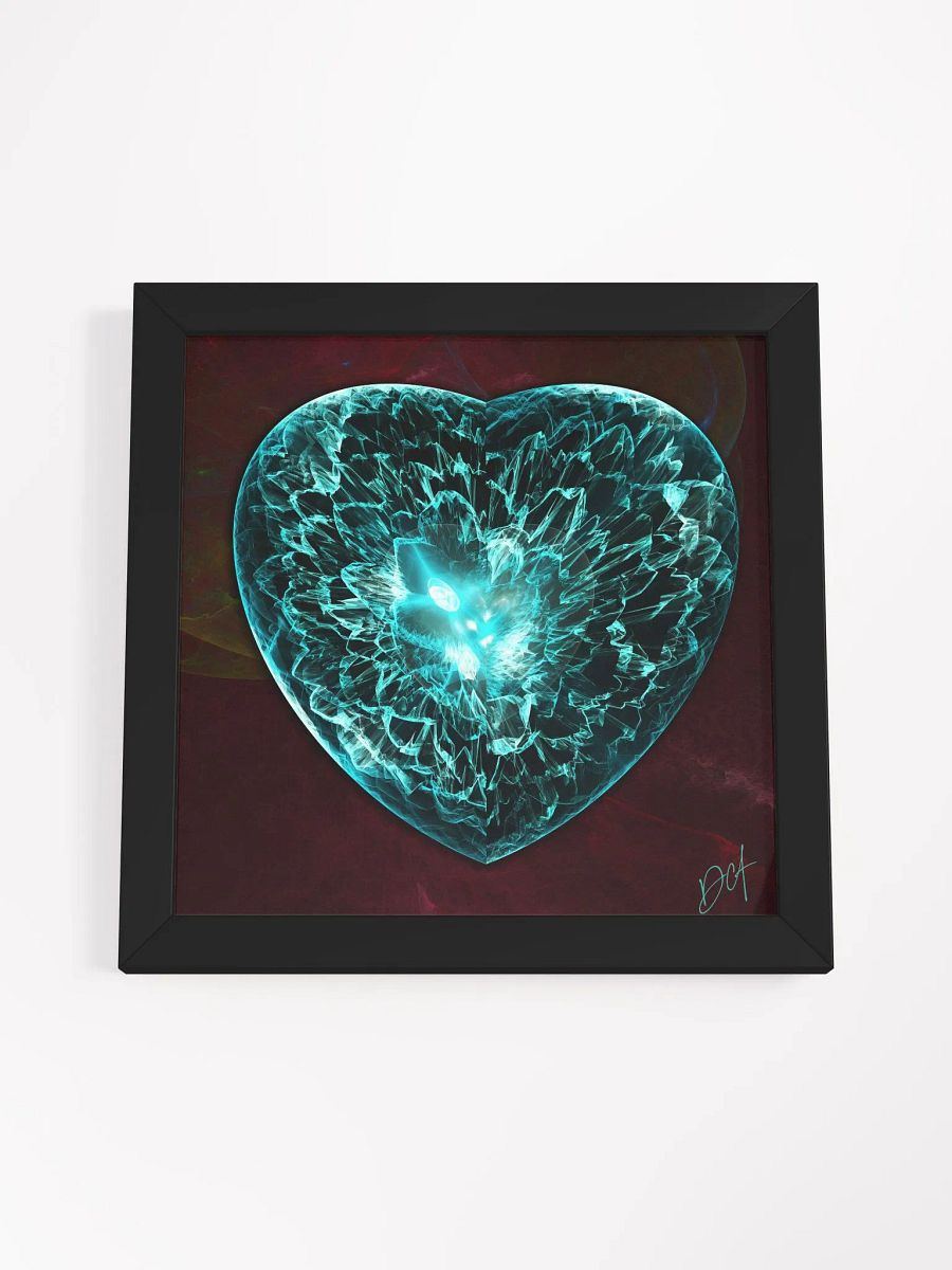Crystal Heart - Framed Matte Poster product image (18)