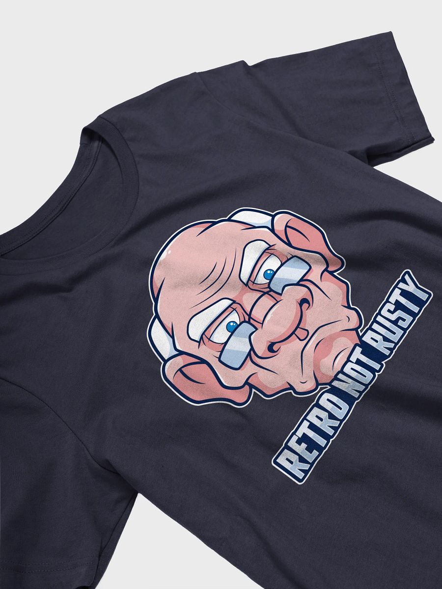 Retro Not Rusty Funny Old Gamer Dad Tee product image (2)