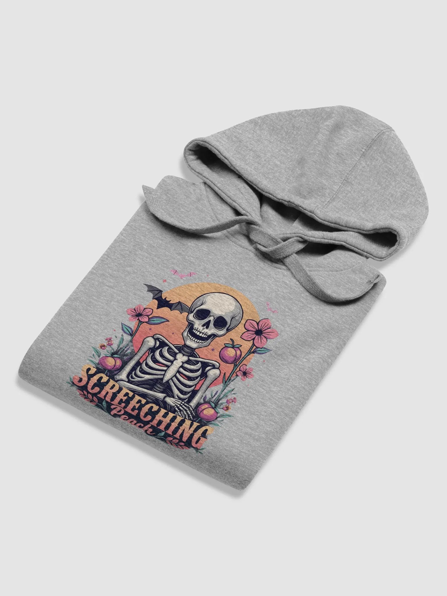 Screeching Peach Premium Hoodie product image (12)
