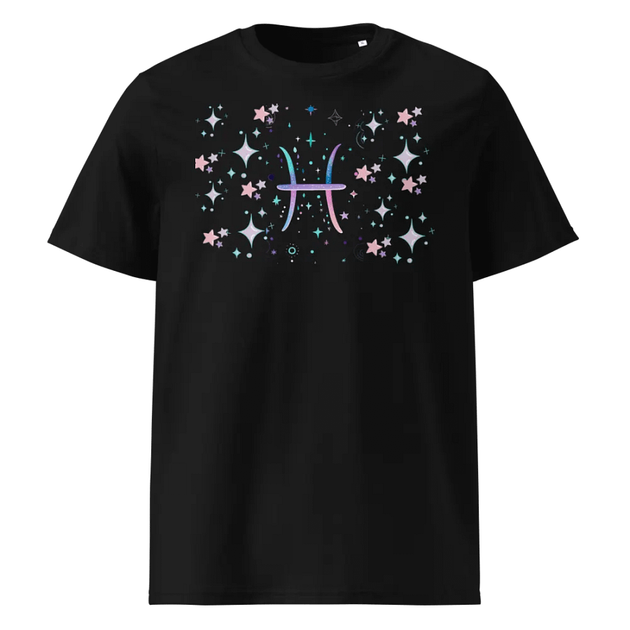 Pisces, Pastel Pisces Glyph, Tee product image (1)