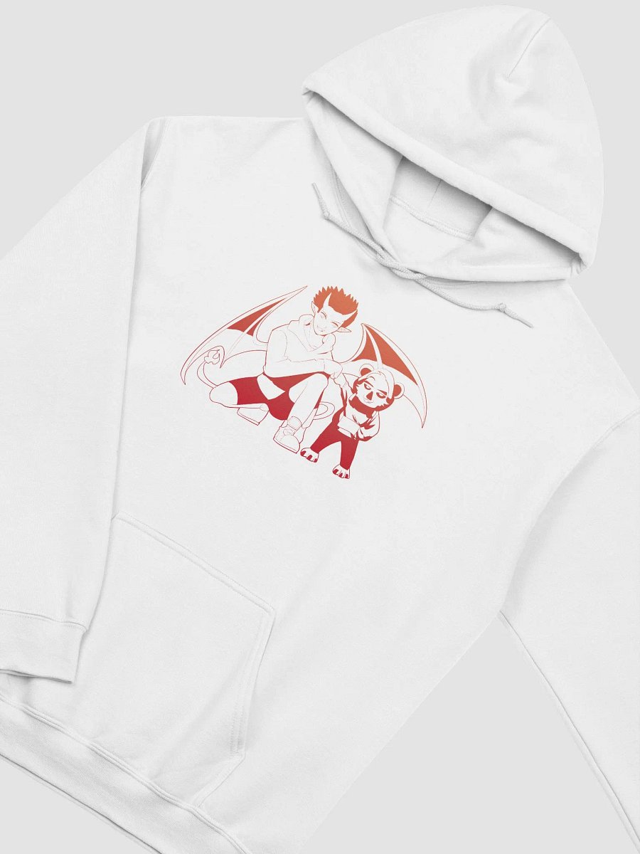 ISOL▲TION — S&J DUO — CLASSIC HOODIE — RED GRADIENT product image (4)