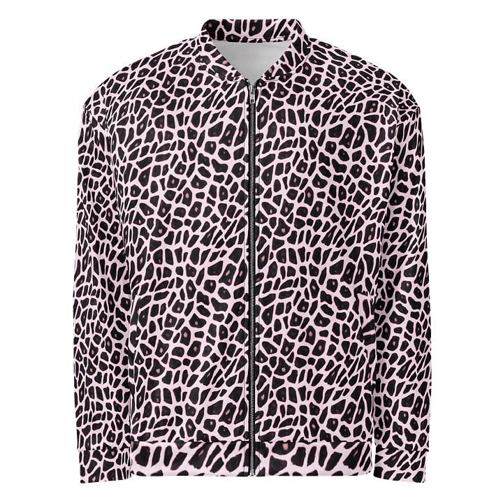 Pink Geraffe Bomber Jacket product image (1)