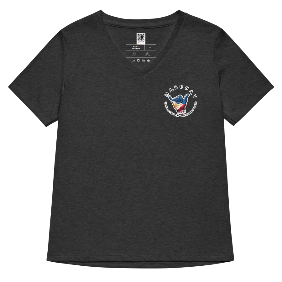 Women’s Relaxed V-Neck Tee - Mabuhay - The Aloha of the Philippines™