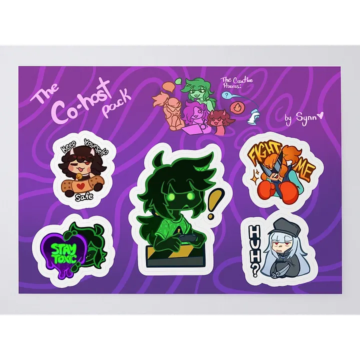 The Co-Host Sticker Pack Vol. 1 product image (2)