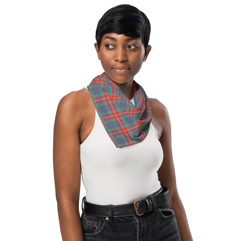 Fraser Ancient Tartan Bandana product image (3)