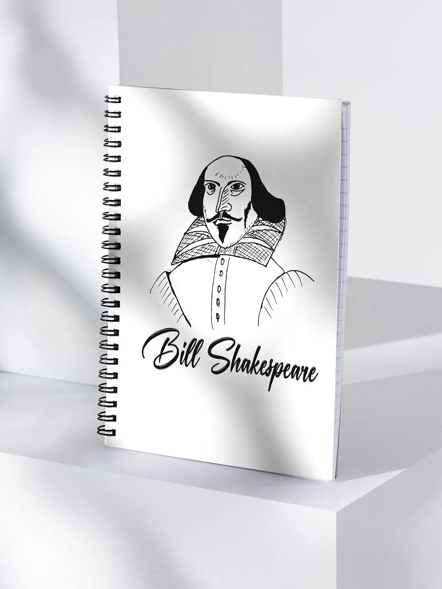 BILL SHAKESPEARE notebook product image (3)