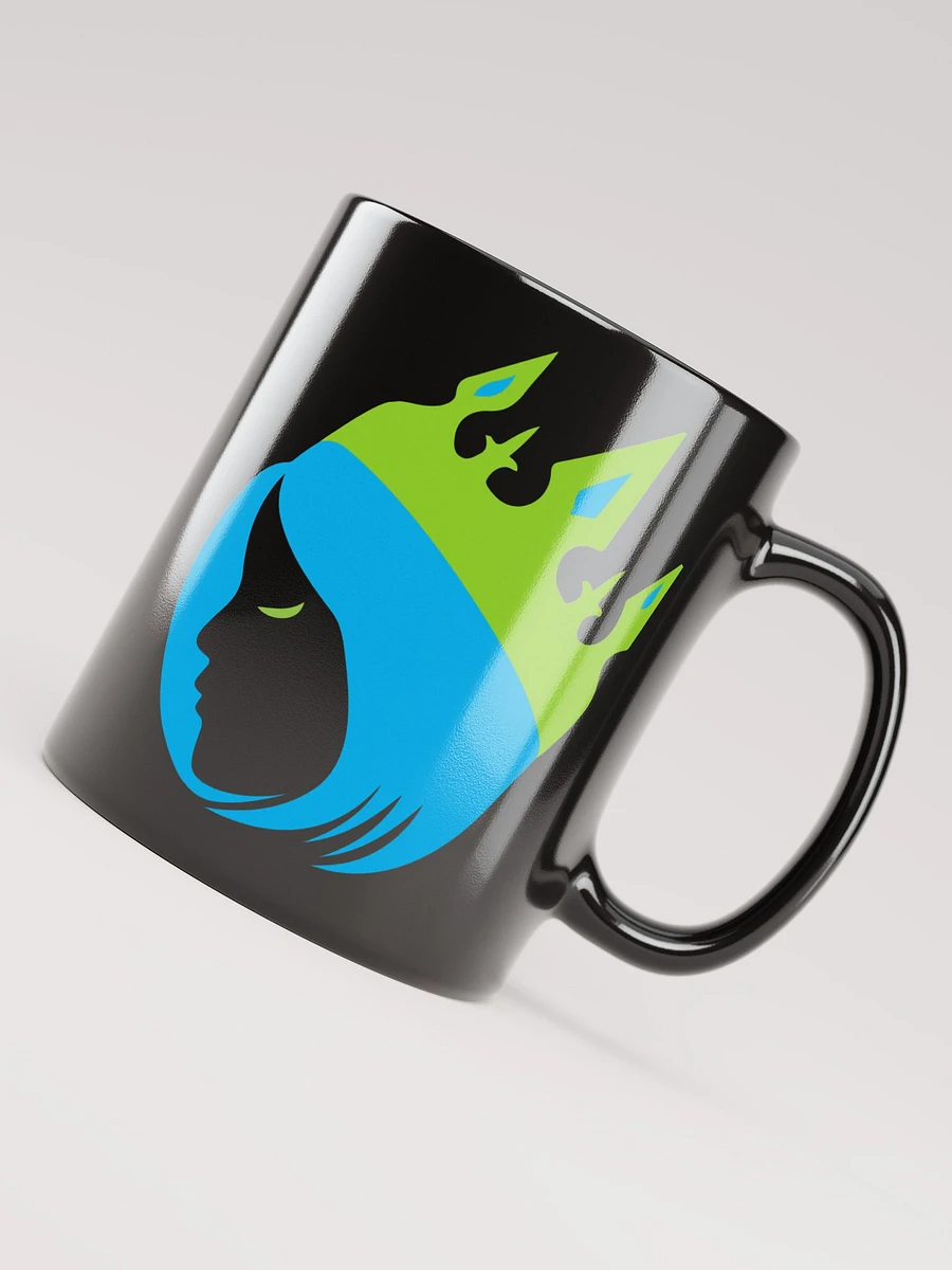 Stef's Tea Party Mug (Black) product image (3)