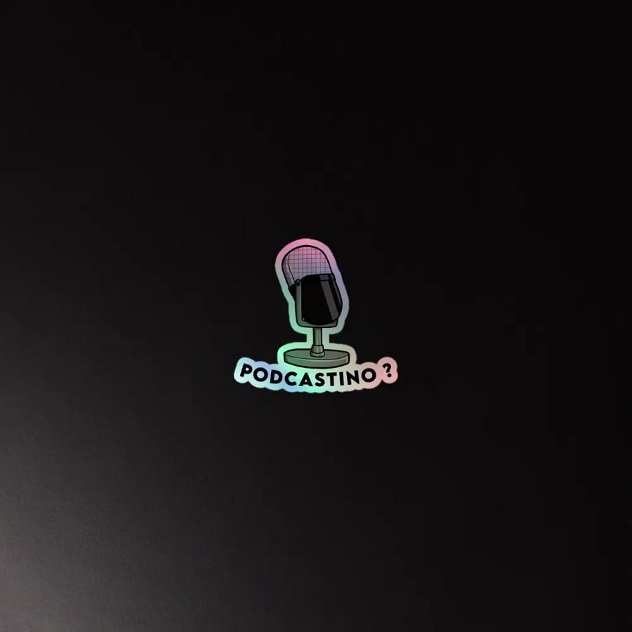 Podcastino - Sticker Olografico product image (4)
