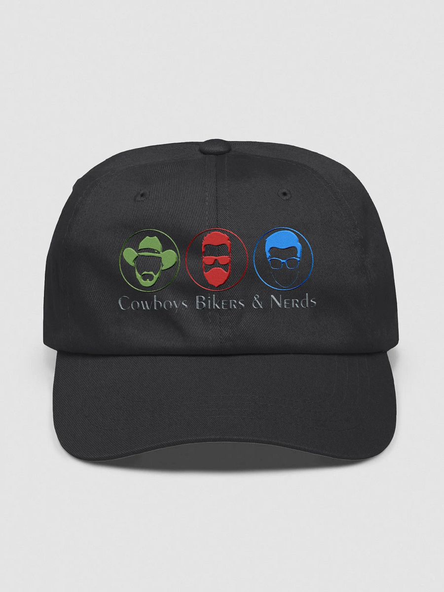 Cowboys Bikers and Nerds Dad Hat product image (1)