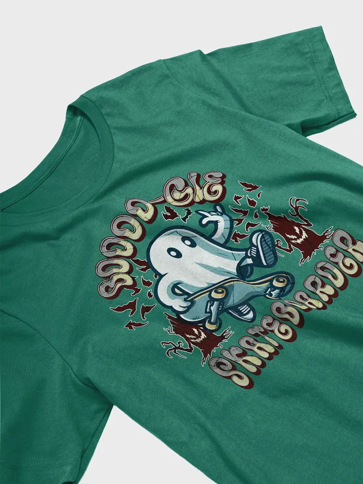 Boooo-gie Skateboarder Ghostly T-Shirt product image (26)