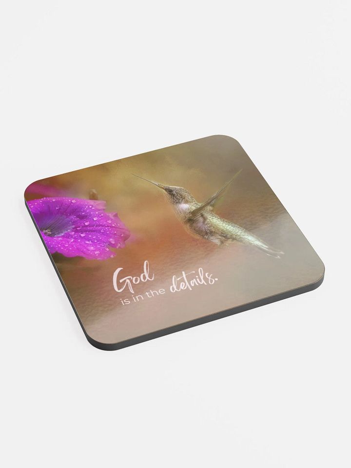 Gods' Little Details Hummingbird Coaster product image (2)