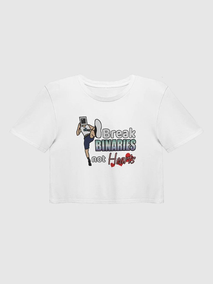 Break Binaries Not Hearts Crop Top (Gay) product image (4)