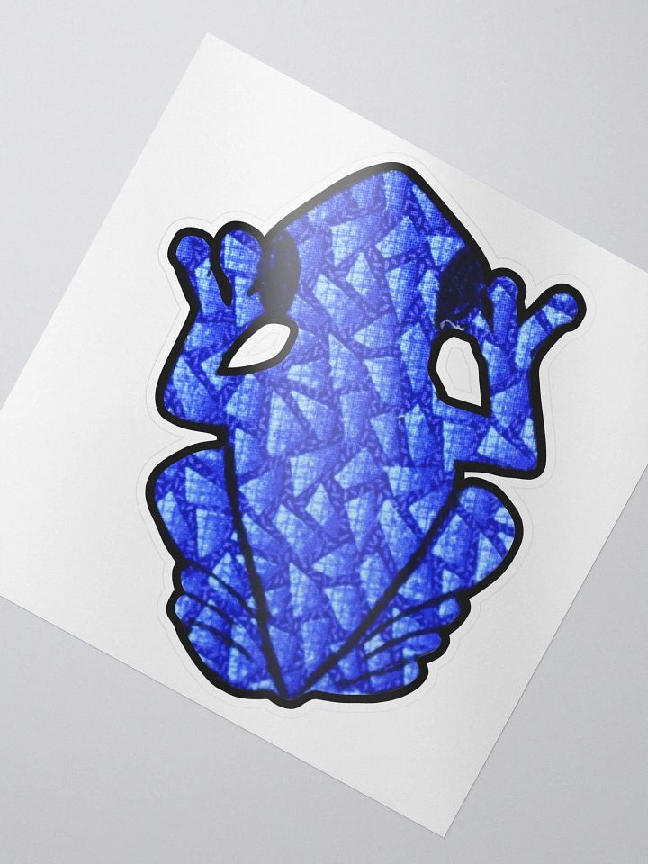 Big Frog Sticker in Iceberg product image (2)