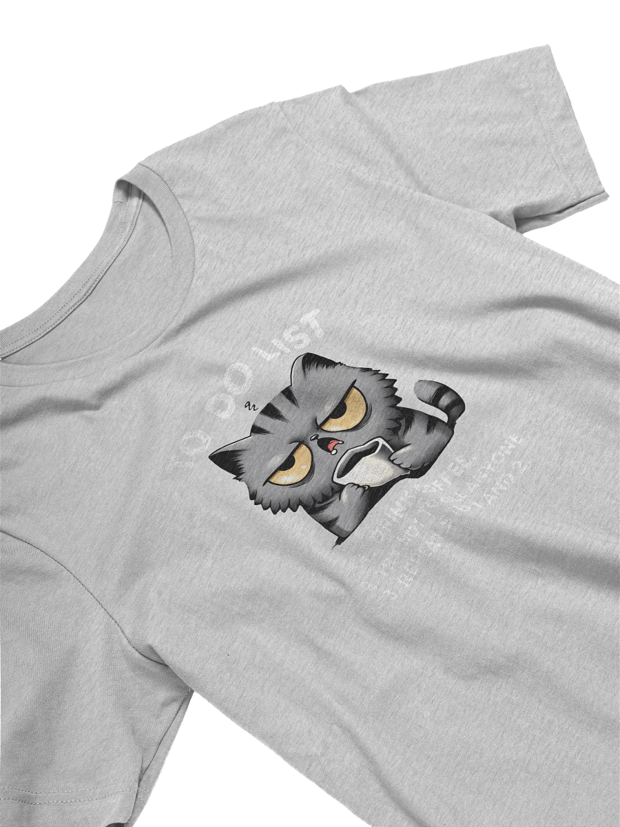 Grumpy Cat's Daily Agenda T-Shirt product image (2)