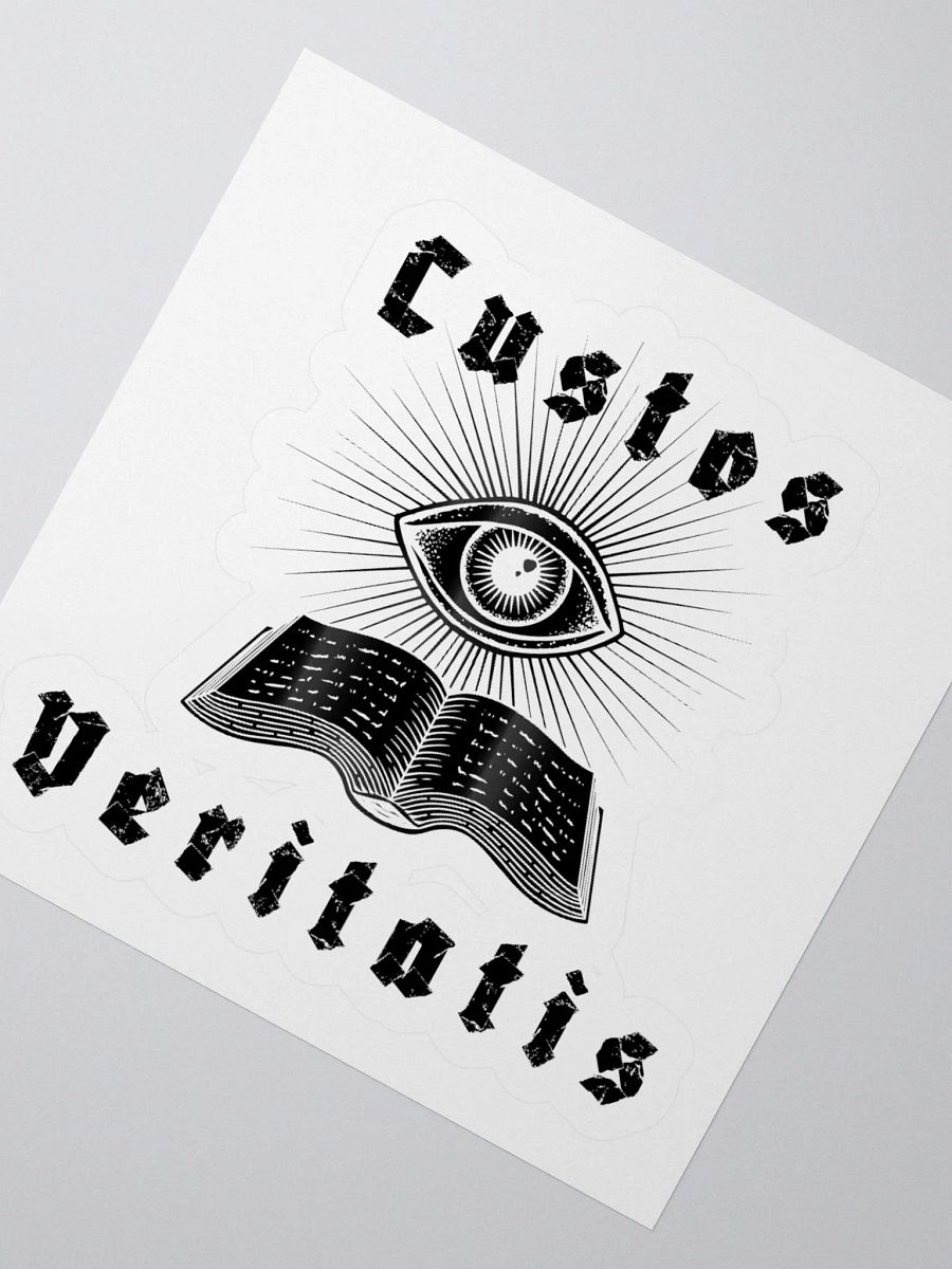 Custos Veritatis Black Eye Sticker product image (6)