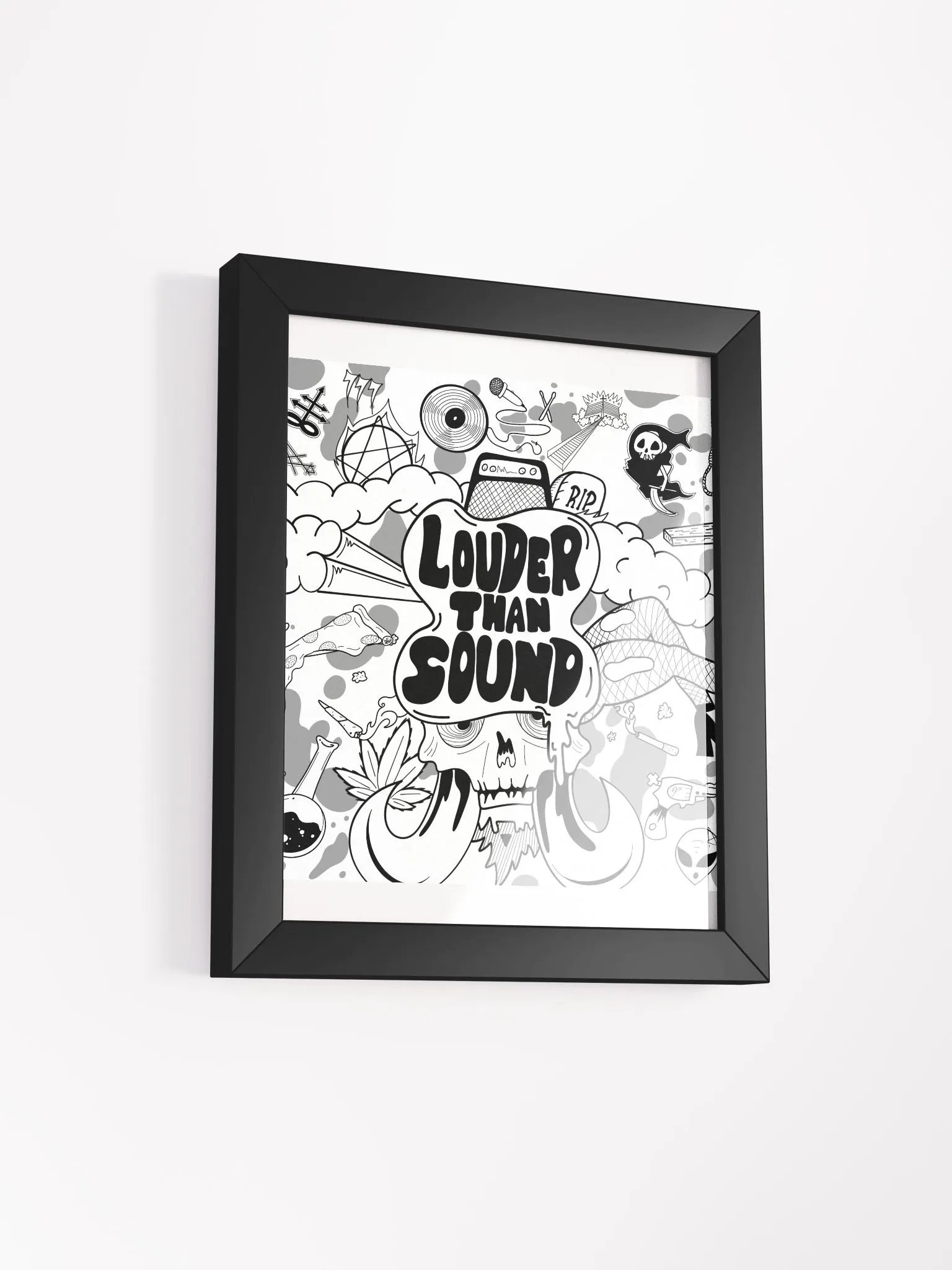 Louder Than sound - FRAMED product image (11)