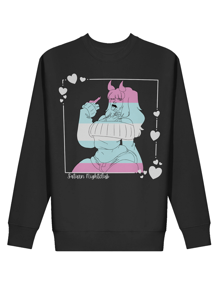 FUCK YOU! Eli's Transflag Sweatshirt product image (2)