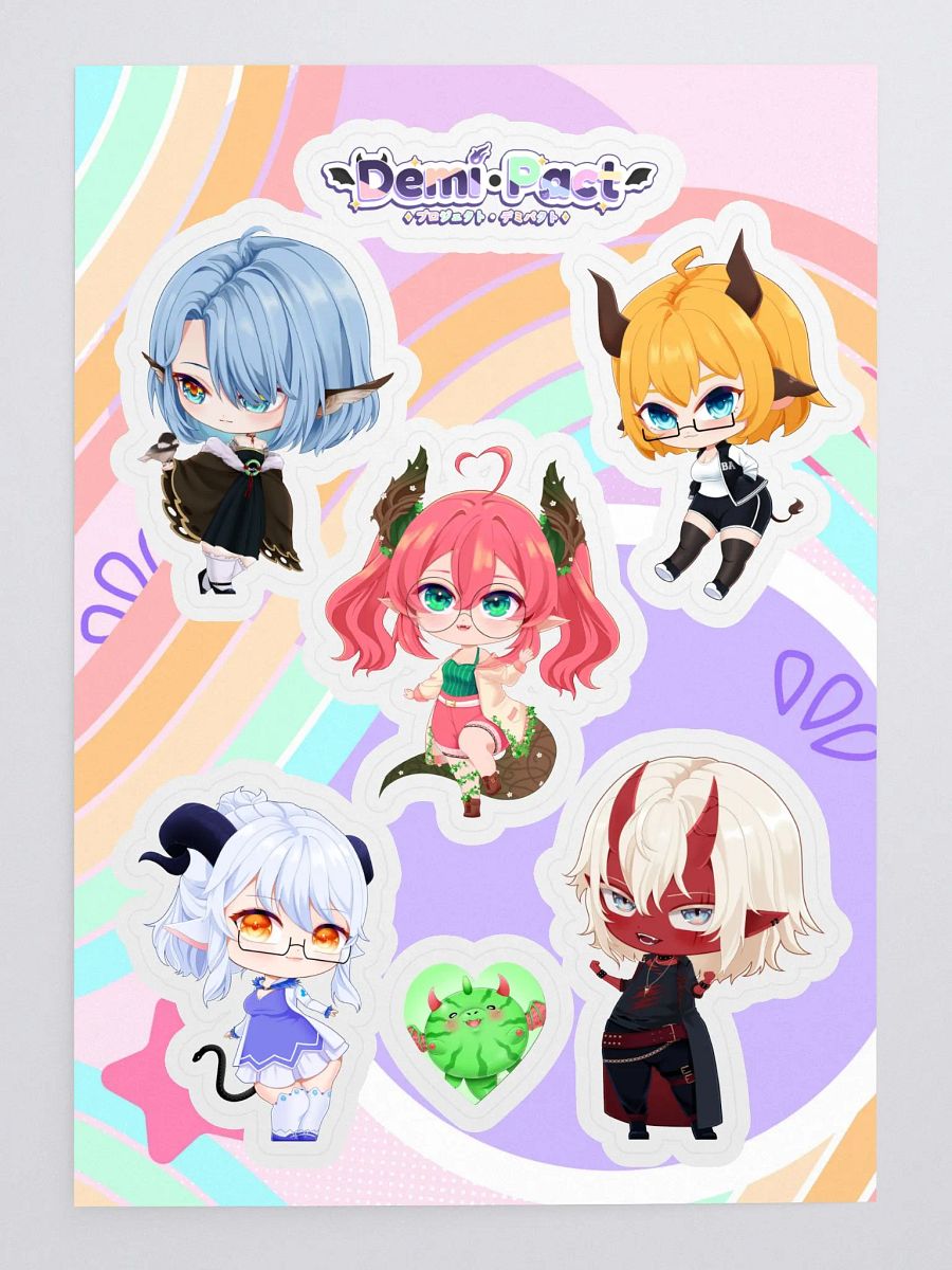 GEN 1 STICKER SHEET product image (4)