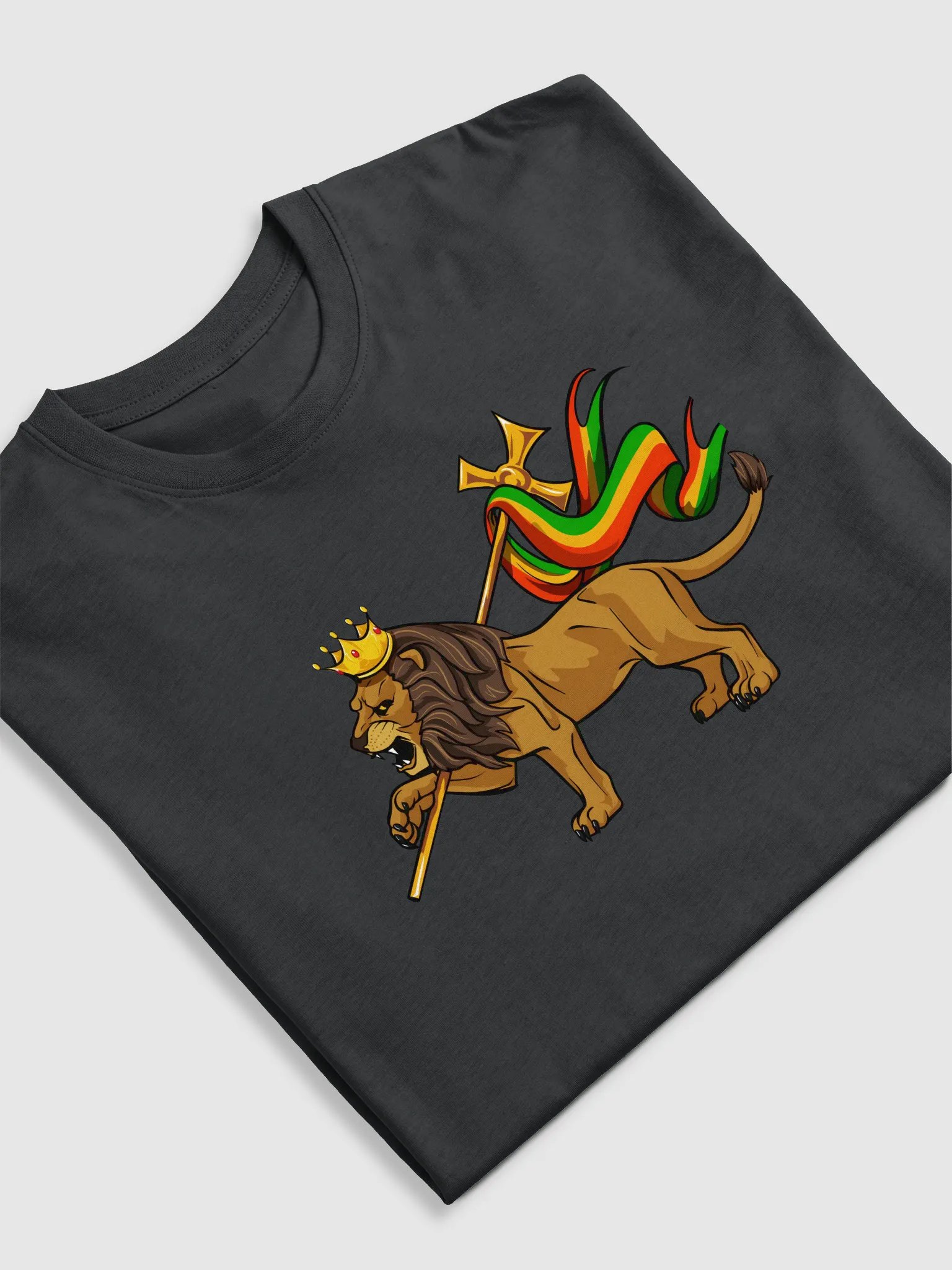 Regal Rasta Lion Men's Tee product image (17)