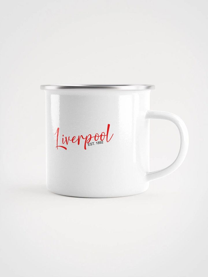 Liverpool Heartbeat Enamel Mug product image (1)