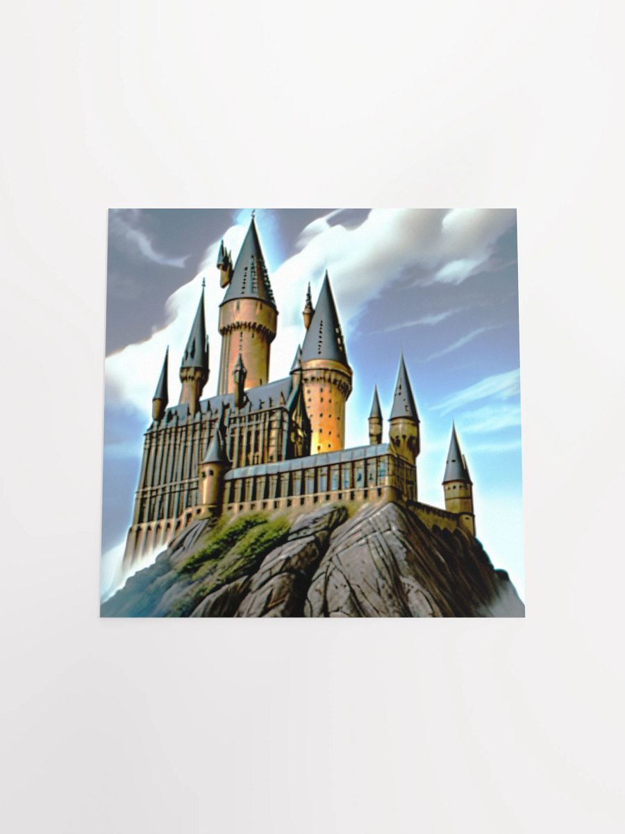 Castle Cliffside Fantasy Poster product image (19)