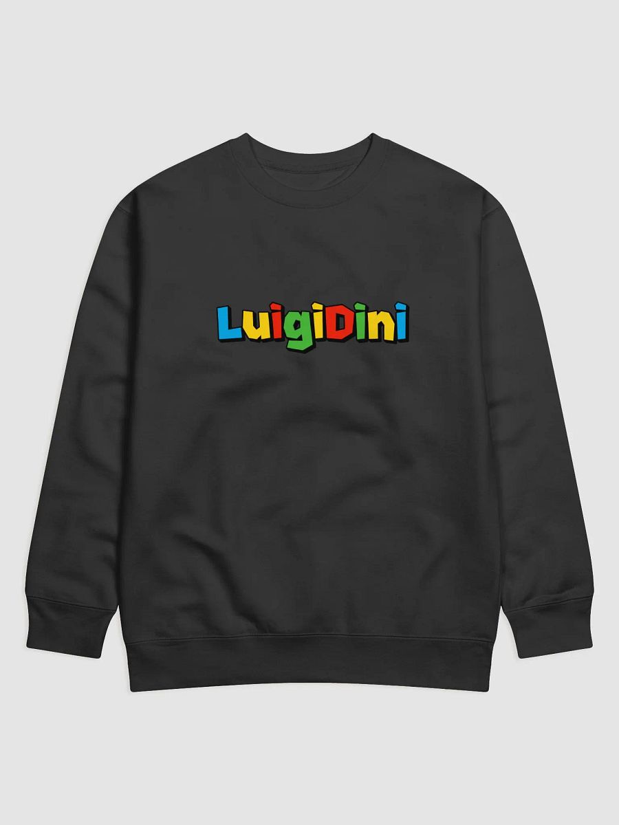 LuigiDini Sweatshirt (Mario Font) product image (1)