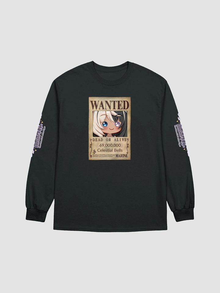 Cotton Long Sleeve T-Shirt (Unisex) - Byakko Wanted Edition product image (2)