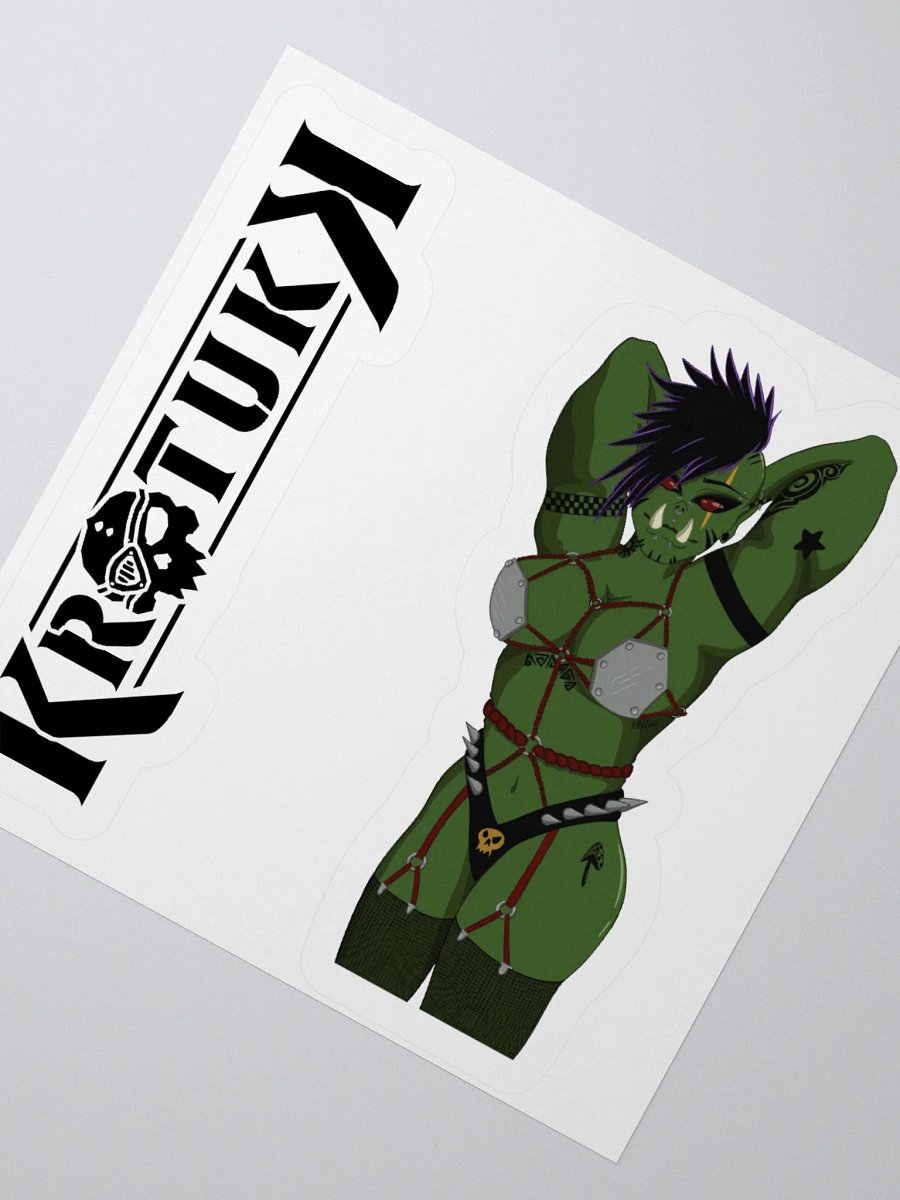 Ork Bombshell Kiss Cut Stickers product image (5)