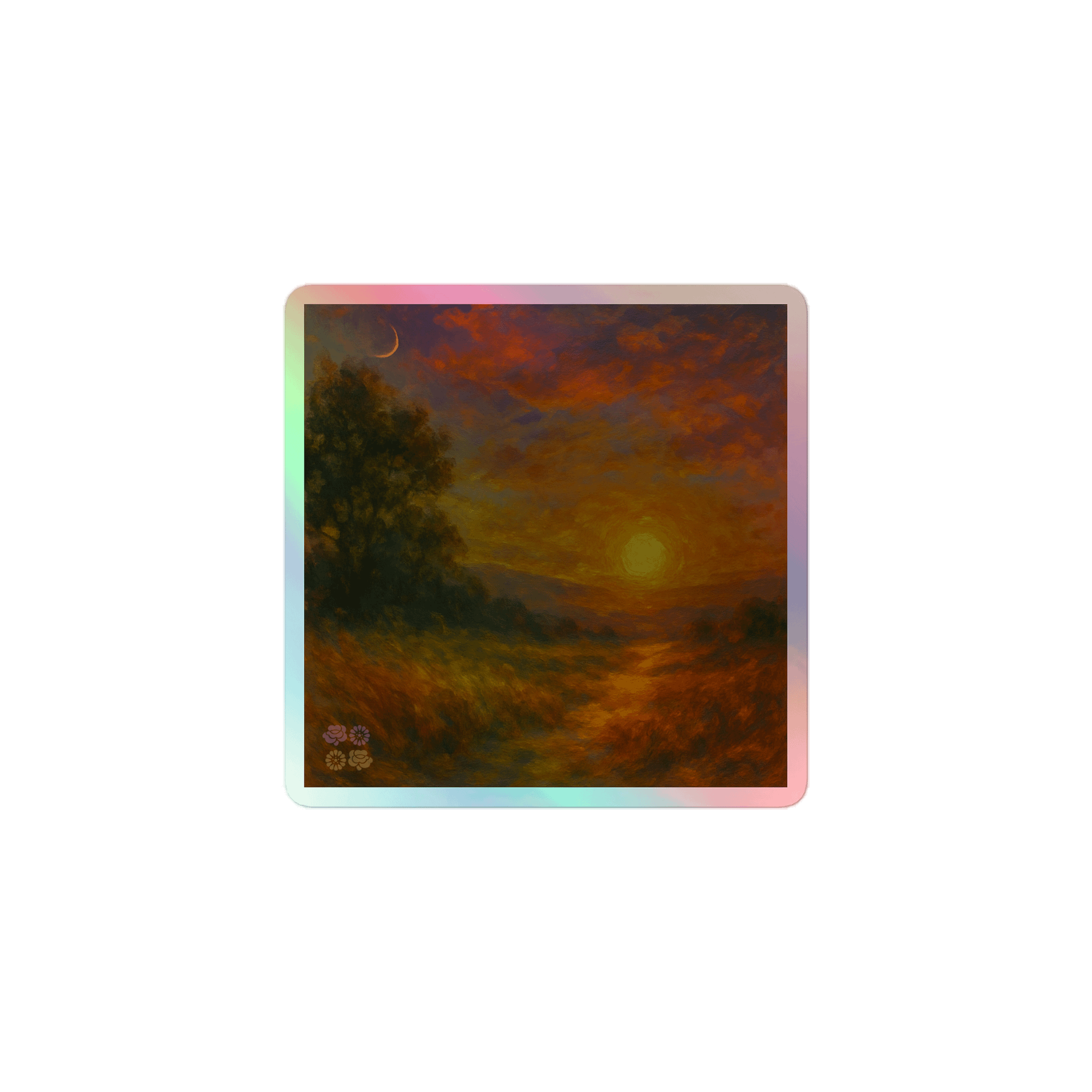 Track 8 – La Vida de Solsticio | Holographic Sticker product image (1)