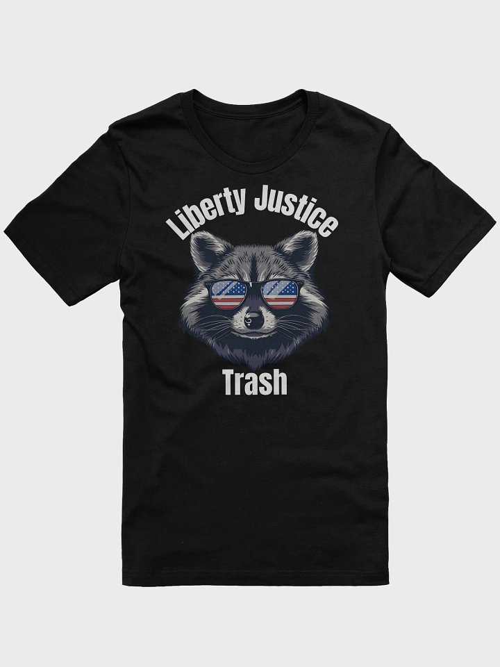 Liberty Justice Trash Funny Patriotic Raccoon product image (2)