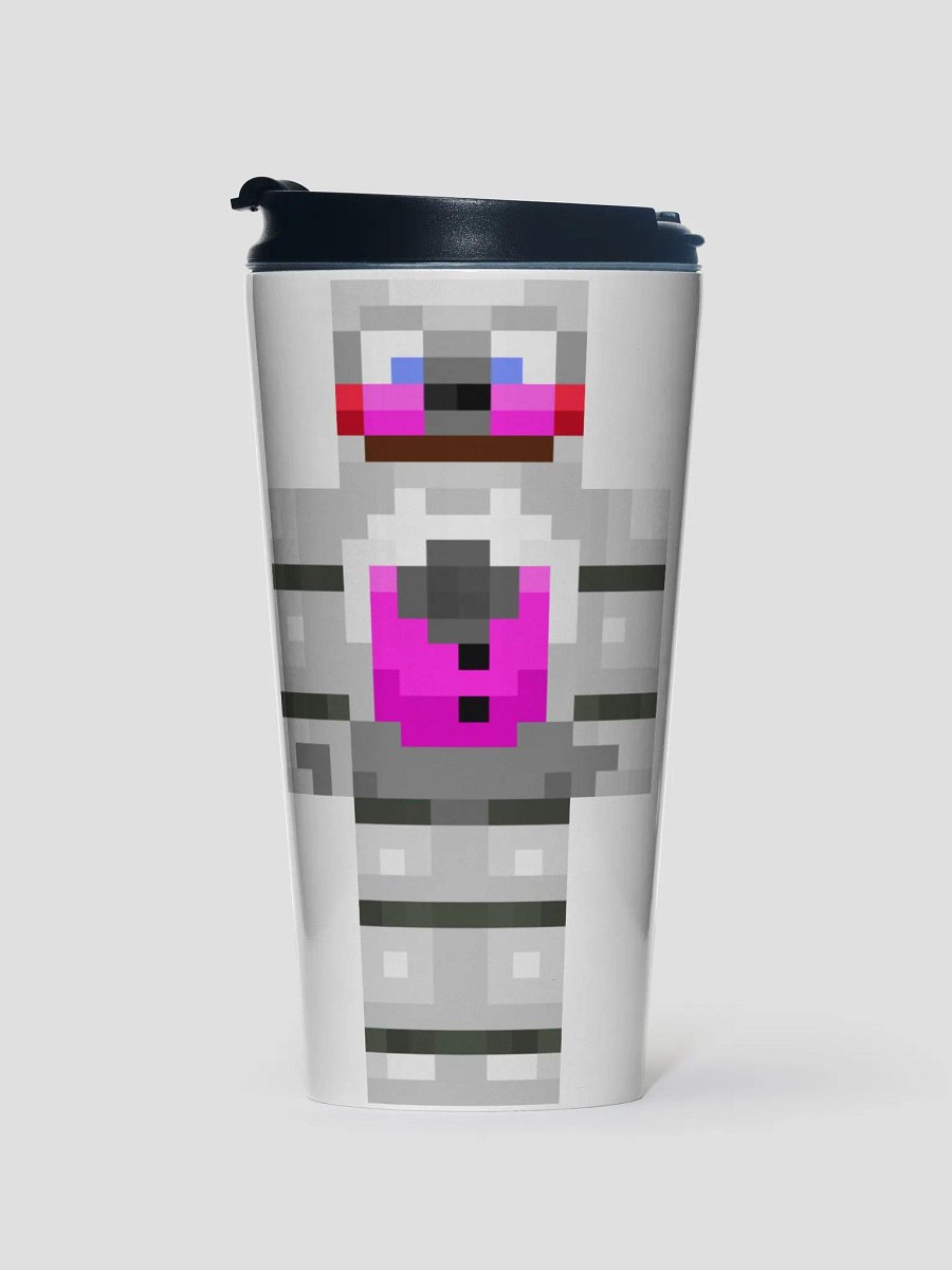 Funtime3Freddy3 Minecraft Skin Travel Mug product image (1)