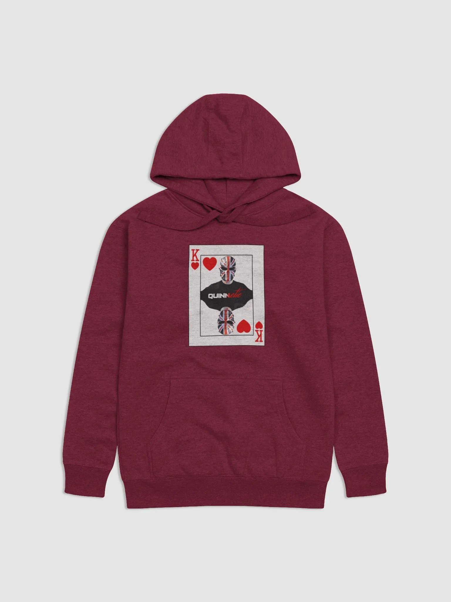The Quinn of Hearts Cotton Heritage Unisex Premium Hoodie product image (2)