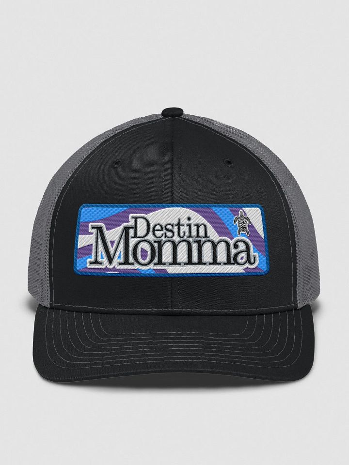 Destin Momma Swirl Embroidered Trucker Hat product image (1)