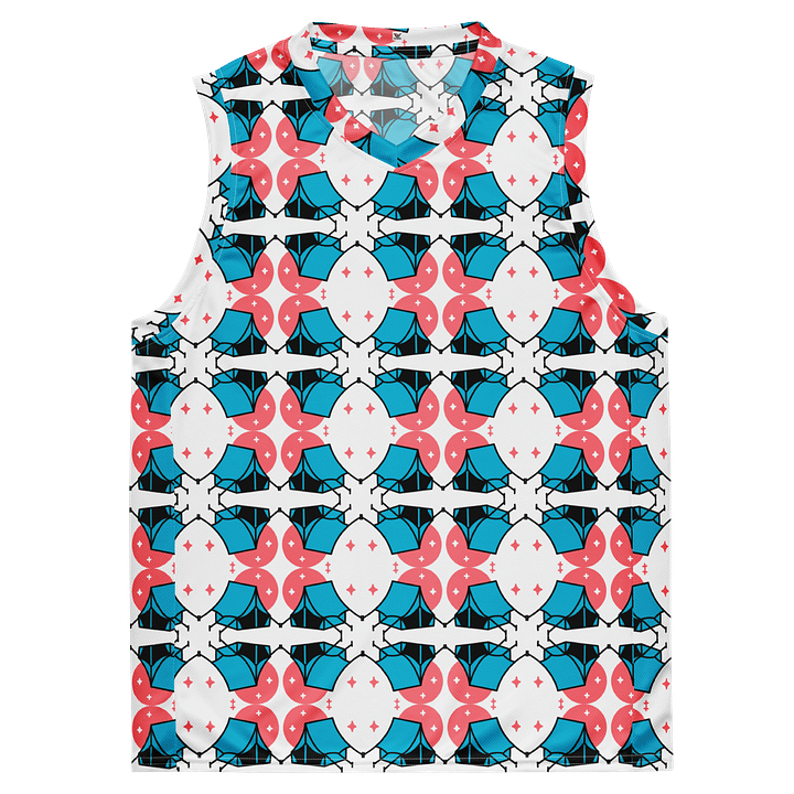 Cool-Dry Recycled Basketball Jersey product image (2)