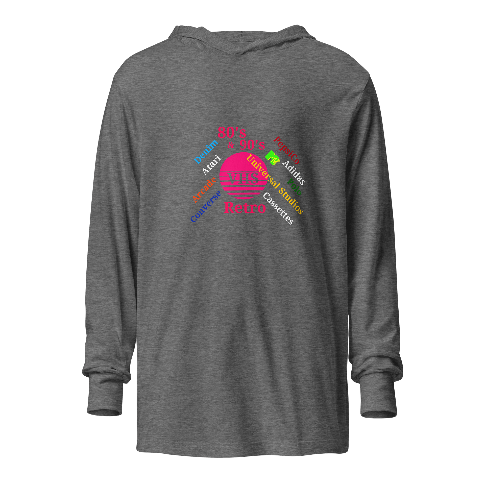 Retro VHS Circle Unisex Hoodie product image (1)