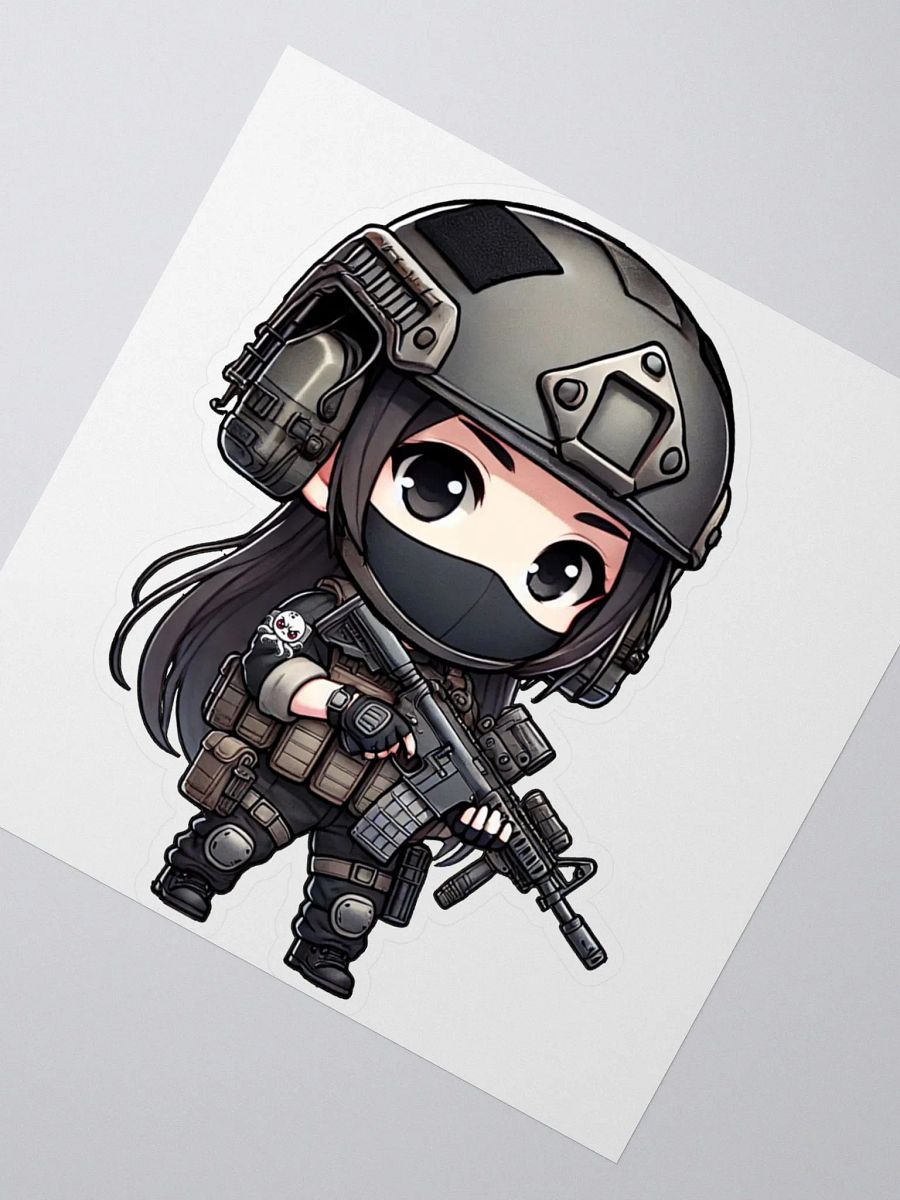 Tactical Chibi (F) Sticker product image (2)