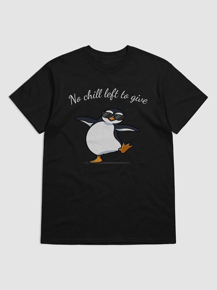 Funny Penguin T-Shirt - No Chill Left To Give Cool Design product image (2)