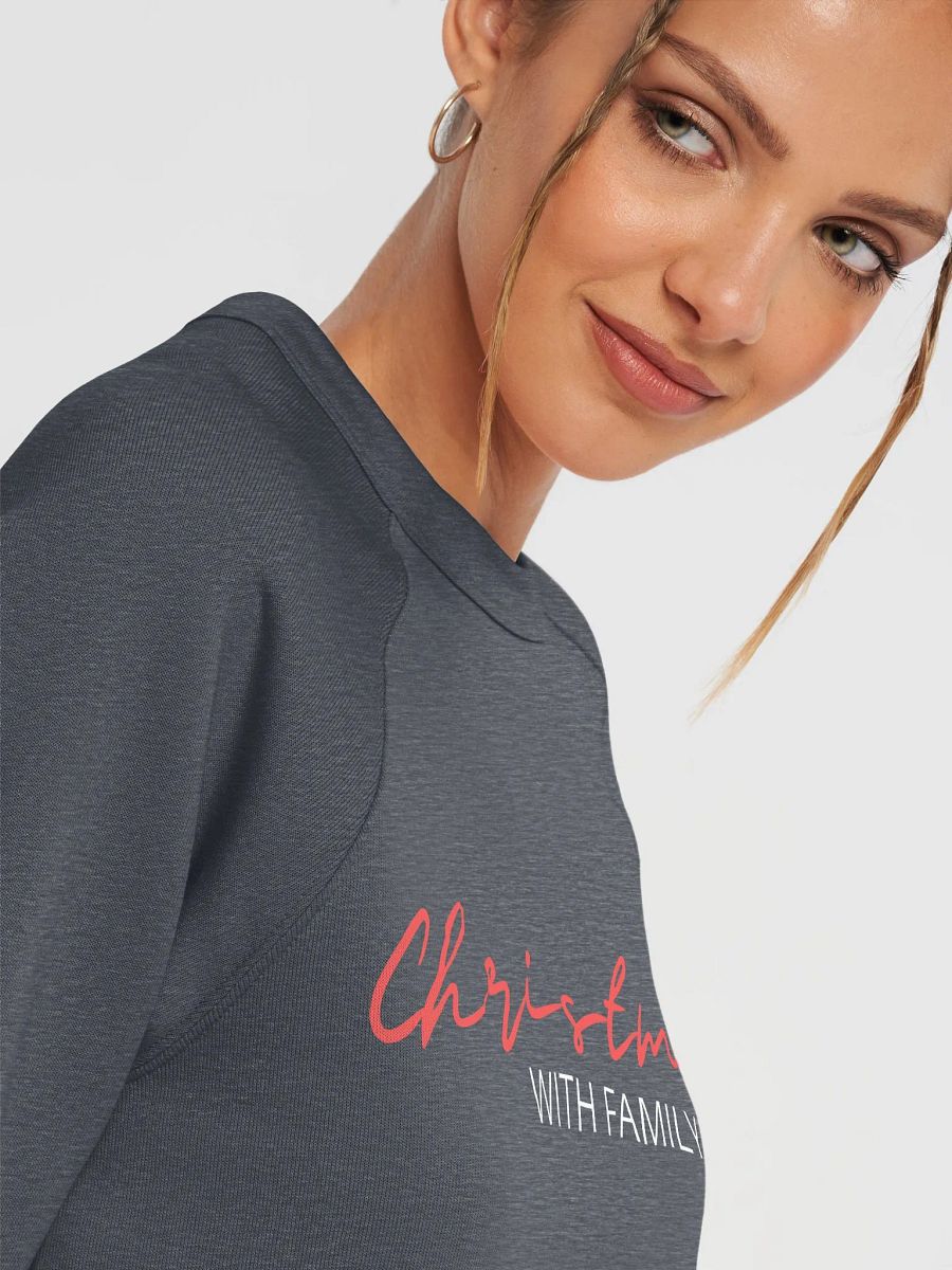 'Christmas with Family' Ultra-Soft Unisex Raglan Sweatshirt" product image (7)