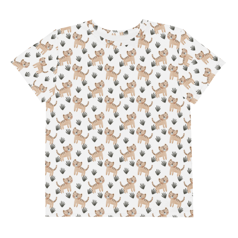My little Cat | Unisex Youth Crew Neck T-Shirt product image (2)