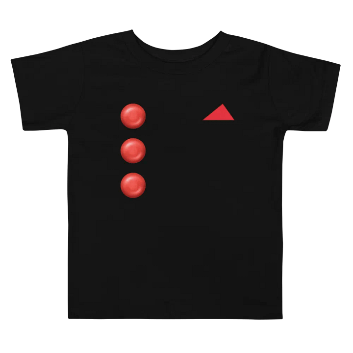 Red Button and Hankie Toddler T-Shirt product image (4)