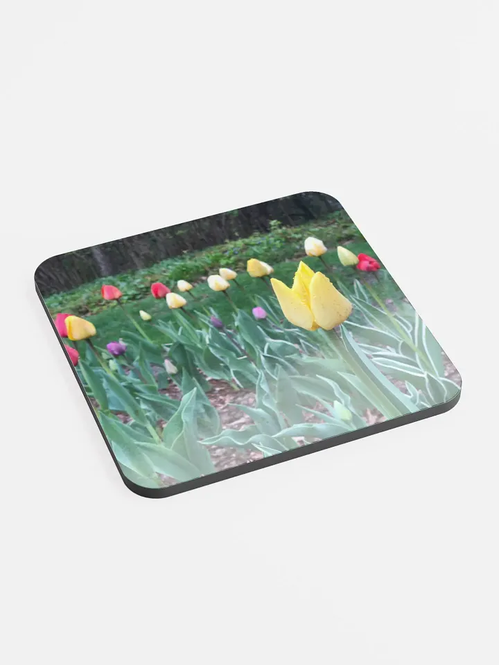 Tulips in the Spring Cork Coaster product image (2)