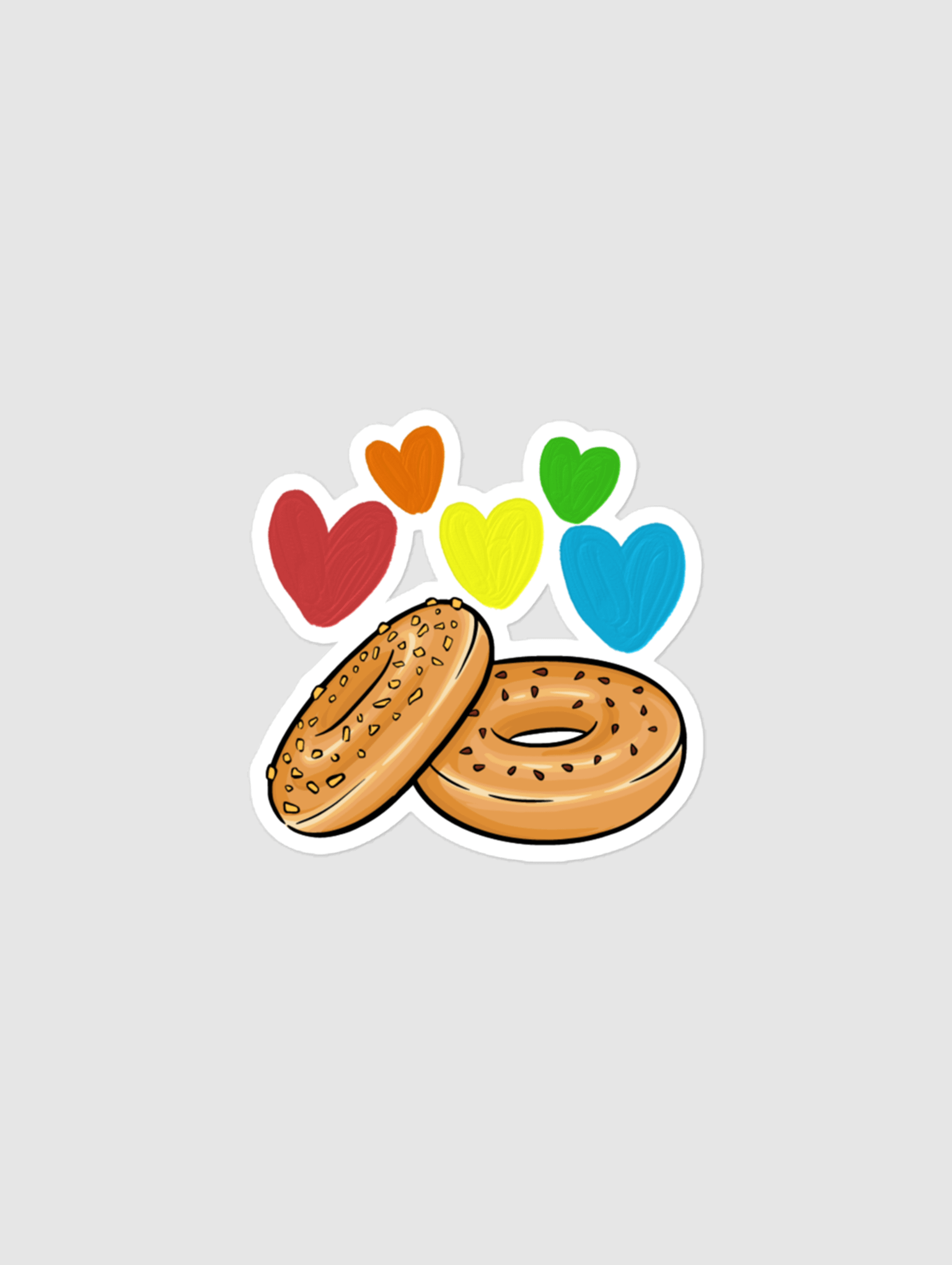 Bagel Love Stickers product image (1)