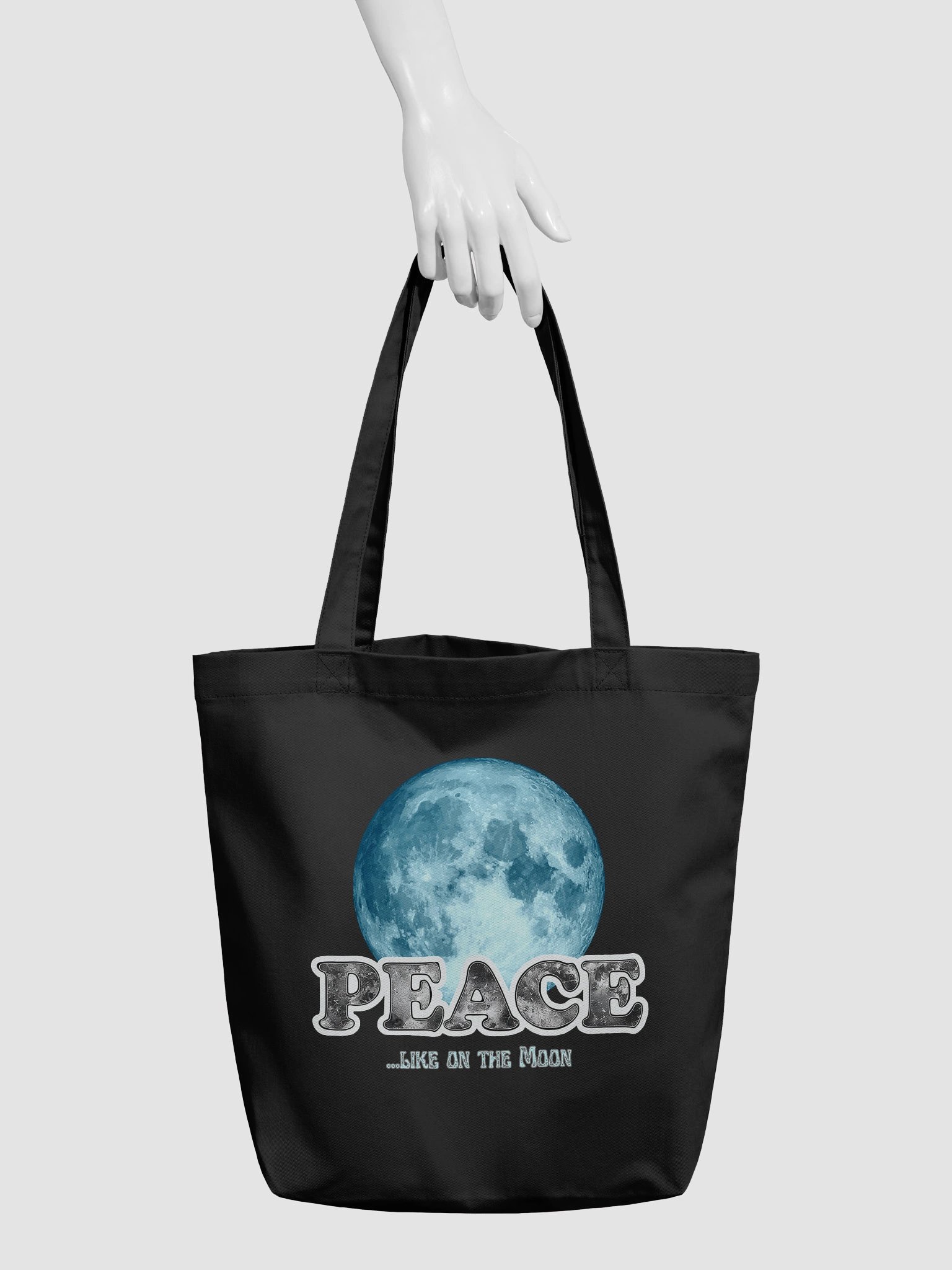 Eco-friendly tote bag: PEACE product image (3)