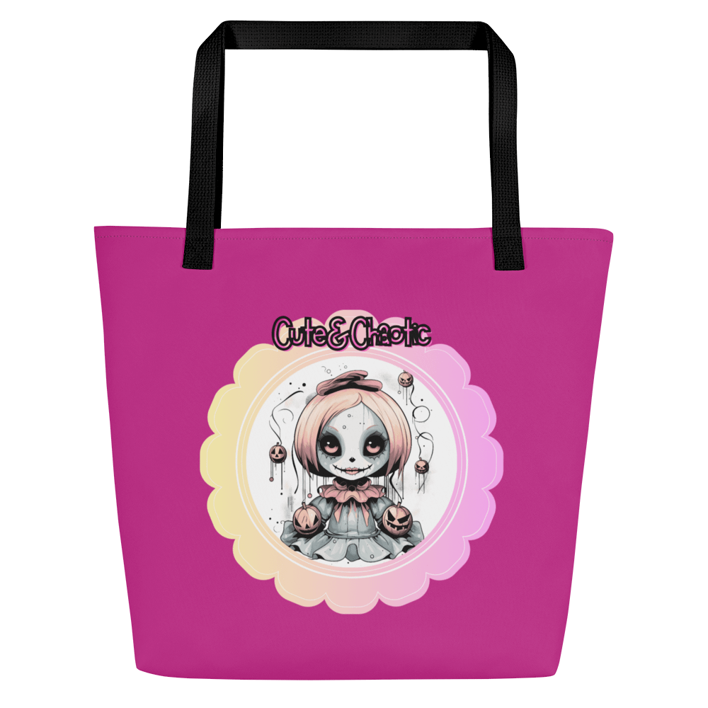 Cute & Chaotic All-Over Tote Bag product image (5)