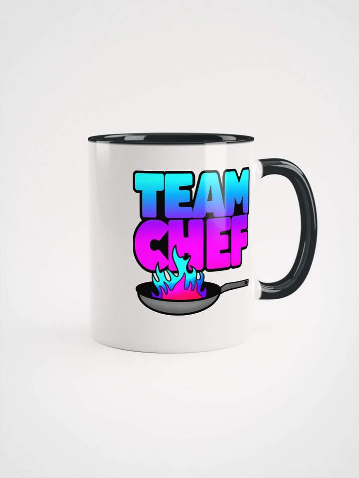 TEAM CHEF BLACK/WHITE MUG product image (1)