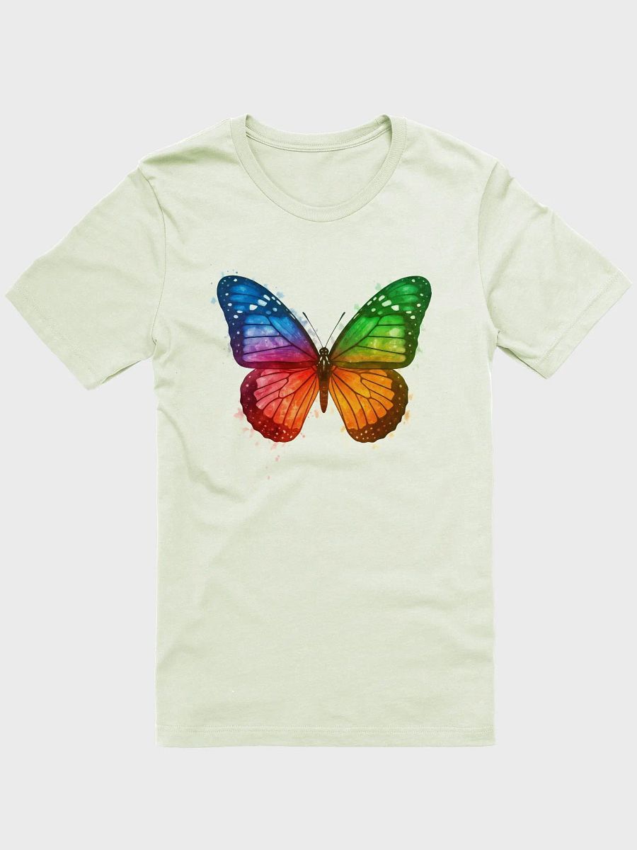 Rainbow Butterfly Watercolor Tee product image (1)