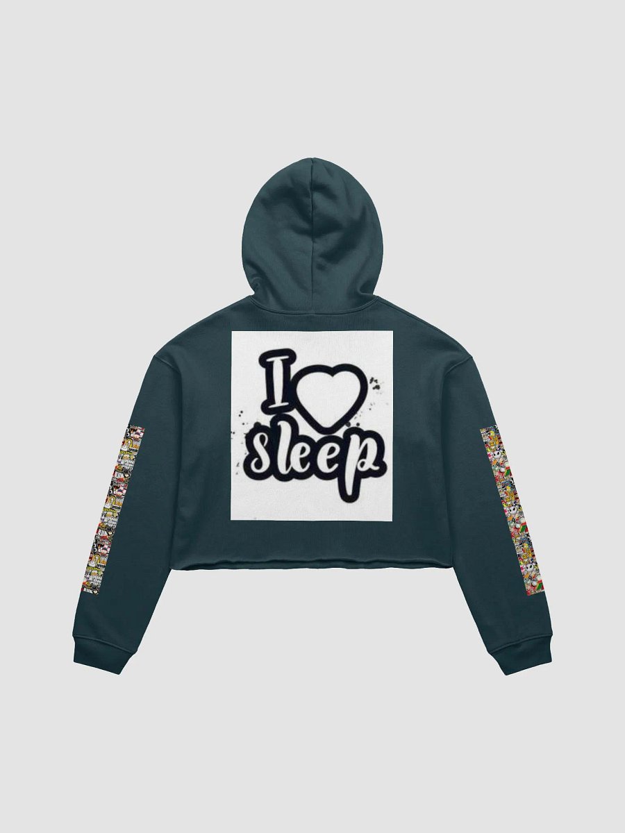 Bella+Canvas Fleece Crop Hoodie product image (14)