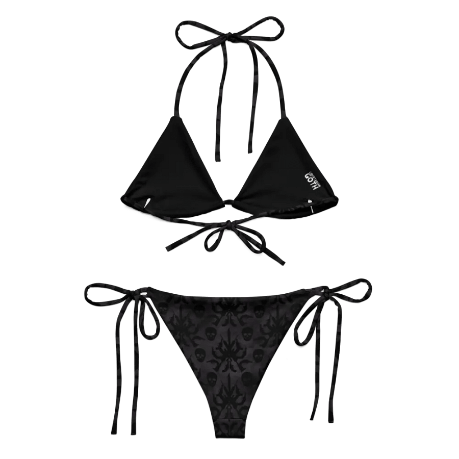 Gothic 2A String Bikini - Black product image (4)